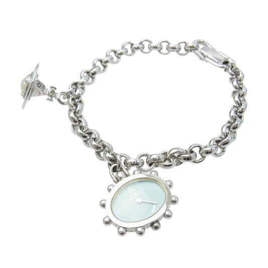 Vivienne Westwood ヴィヴィアンウエストウッド VW-9007 オーブ付き ブレスレット ウォッチ シルバー系【中古】