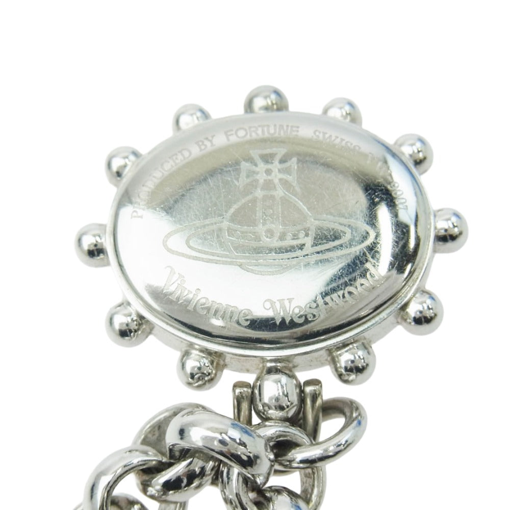 Vivienne Westwood ヴィヴィアンウエストウッド VW-9007 オーブ付き ブレスレット ウォッチ シルバー系【中古】