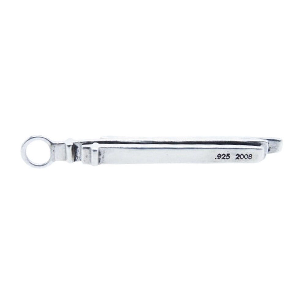 CHROME HEARTS クロムハーツ（原本無） RS3 CROSS CHARM クロス チャーム ネックレス ペンダントトップ シルバー系【中古】