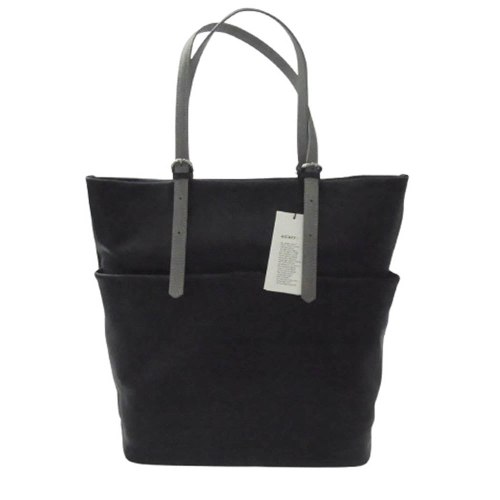 aniary アニアリ 37-02000 Tote レザー トート バッグ ブラック系【新古品】【未使用】【中古】