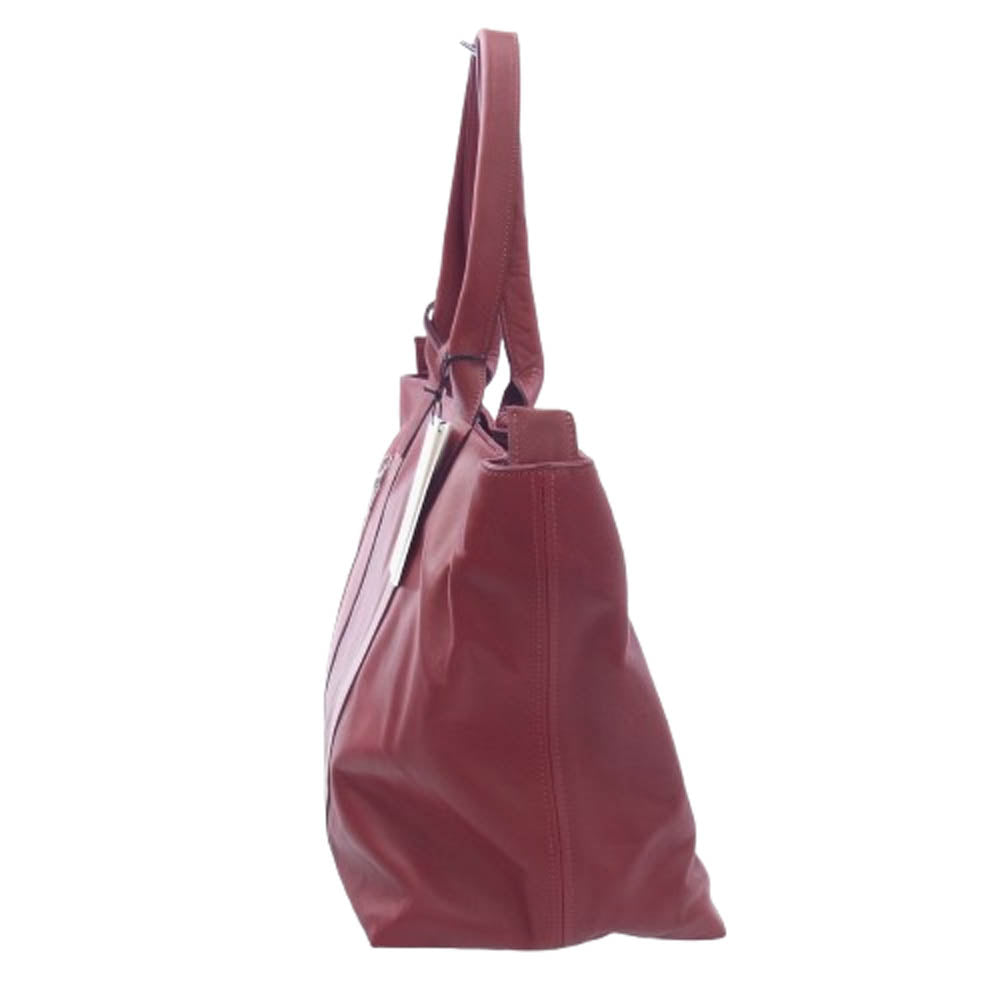 aniary アニアリ 28-02000 Tote レザー ブリーフ トート バッグ レッド系【新古品】【未使用】【中古】