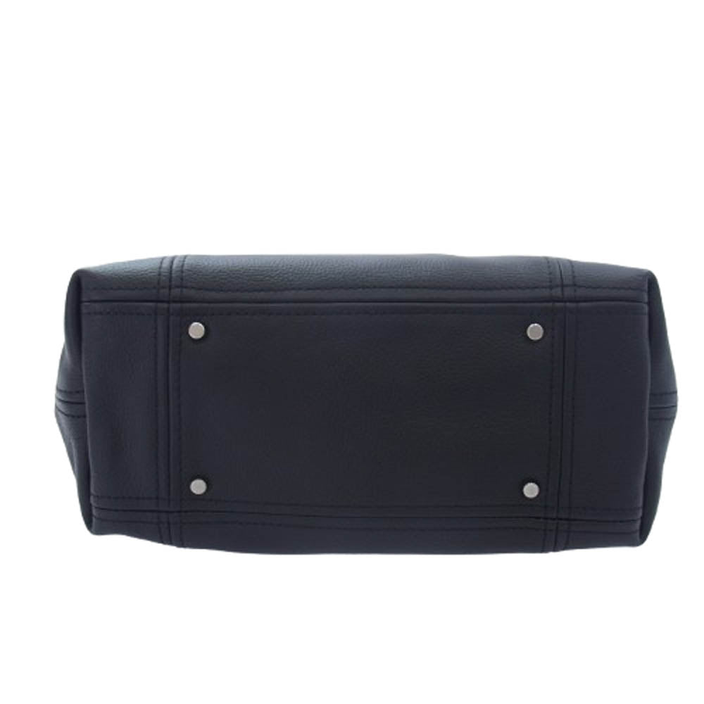 aniary アニアリ 07-02012 Tote レザー トート バッグ ブラック系【新古品】【未使用】【中古】