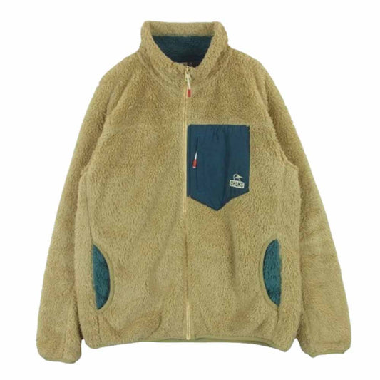 CHUMS チャムス CH04-1242 Bonding Fleece Jacket ボンディング フリース ジャケット ブルゾン ブラウン系 M【中古】