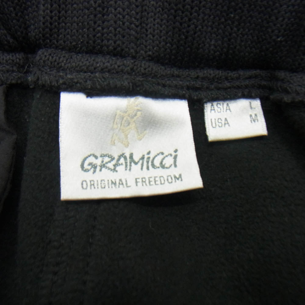 Gramicci グラミチ G2FU-P018 BONDING KNIT FLEECE NARROW RIB PANT ボンディング ニット フリース ナロー リブ パンツ ブラック系 L【中古】