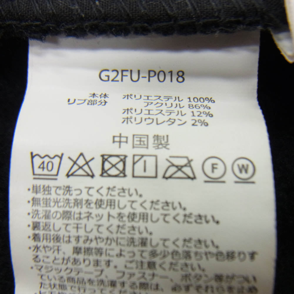Gramicci グラミチ G2FU-P018 BONDING KNIT FLEECE NARROW RIB PANT ボンディング ニット フリース ナロー リブ パンツ ブラック系 L【中古】