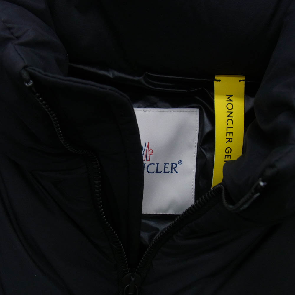 MONCLER モンクレール 23AW I209W1A00001 × ROC NATION ANTILA ロックネーション アンティラ ジップアップ ダウン ジャケット ブラック系 4【美品】【中古】