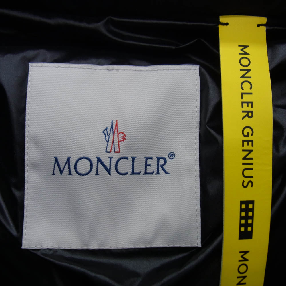 MONCLER モンクレール 23AW I209W1A00001 × ROC NATION ANTILA ロックネーション アンティラ ジップアップ ダウン ジャケット ブラック系 4【美品】【中古】