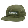 Supreme シュプリーム stars camp cap BOX LOGO ボックスロゴ 星柄 スター 刺繍 ジェットキャップ 帽子 カーキ系【極上美品】【中古】