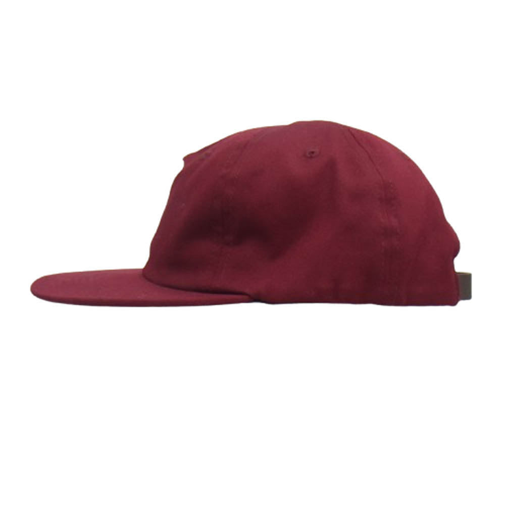 Supreme シュプリーム S Logo 6-Panel Cap シックス パネル キャップ ワインレッド系【中古】