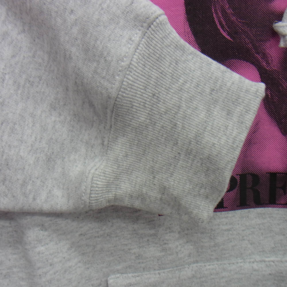 Supreme シュプリーム 24AW Kate Moss Hooded Sweatshirt ケイトモス フーデッド スウェット シャツ プルオーバー パーカー グレー系 M【極上美品】【中古】