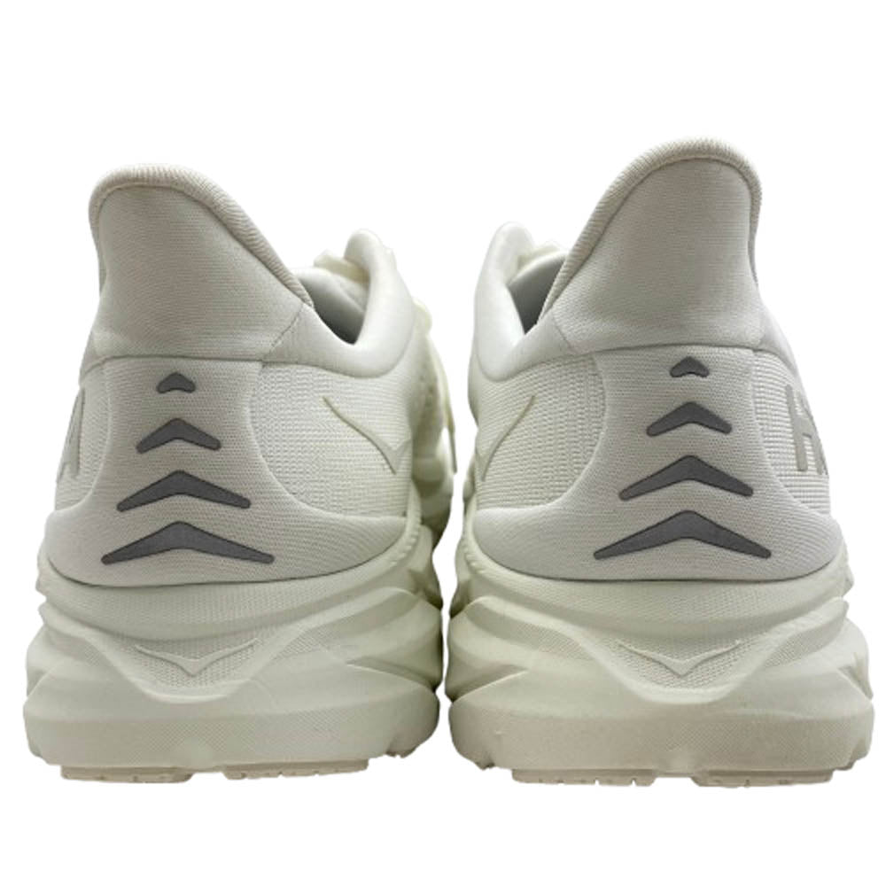 HOKA ONE ONE ホカ オネオネ F27221D CLIFTON 8 クリフトン スニーカー ホワイト系 27.5cm【中古】