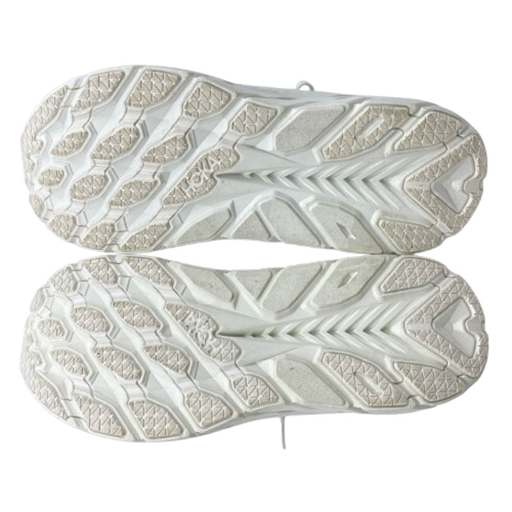 HOKA ONE ONE ホカ オネオネ F27221D CLIFTON 8 クリフトン スニーカー ホワイト系 27.5cm【中古】
