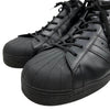 PRADA プラダ FW6679 adidas Originals Superstar 【フェイクバスターズ鑑定済】アディダス オリジナルス Black Core Black-Clack スーパースター ローカットスニーカー ブラック系 27.5cm【中古】
