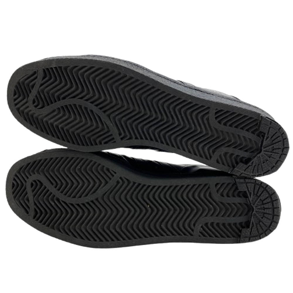 PRADA プラダ FW6679 adidas Originals Superstar 【フェイクバスターズ鑑定済】アディダス オリジナルス Black Core Black-Clack スーパースター ローカットスニーカー ブラック系 27.5cm【中古】