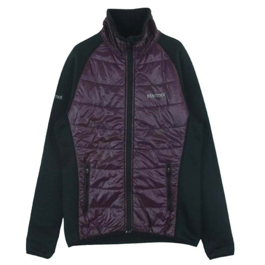 MARMOT マーモット Variant Jacket バリアント ジップアップ 中綿 トラック ジャケット ブラック系 パープル系 S【中古】