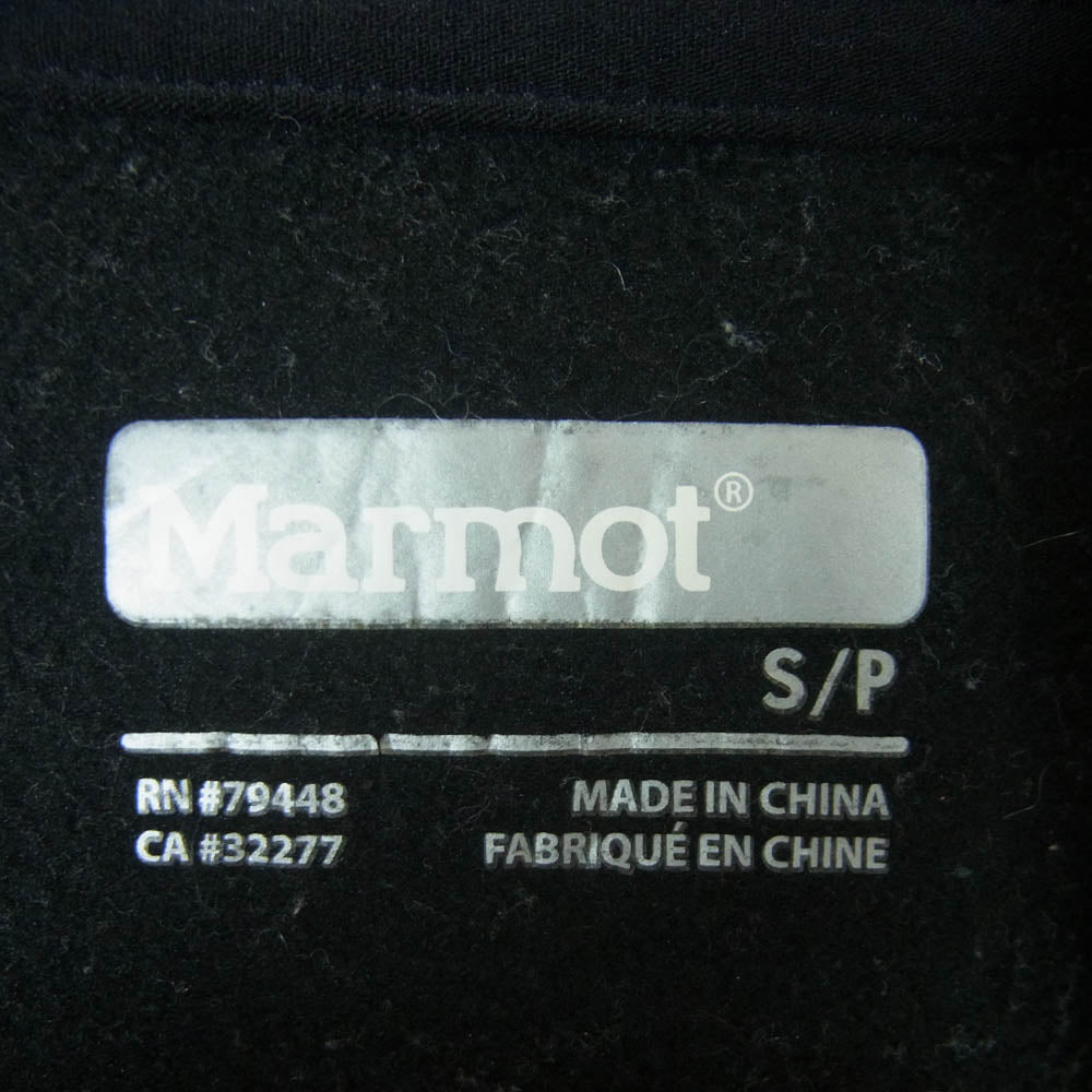 MARMOT マーモット Variant Jacket バリアント ジップアップ 中綿 トラック ジャケット ブラック系 パープル系 S【中古】