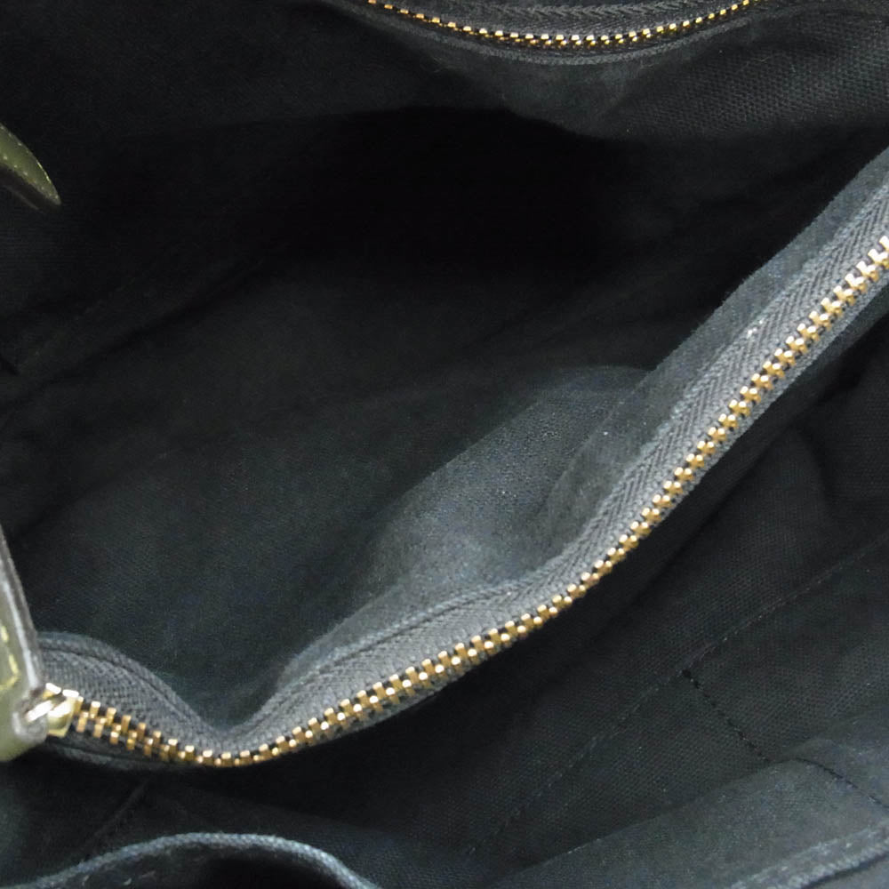 Felisi フェリージ 16-42 2WAY レザー ショルダー バッグ カーキ系【中古】