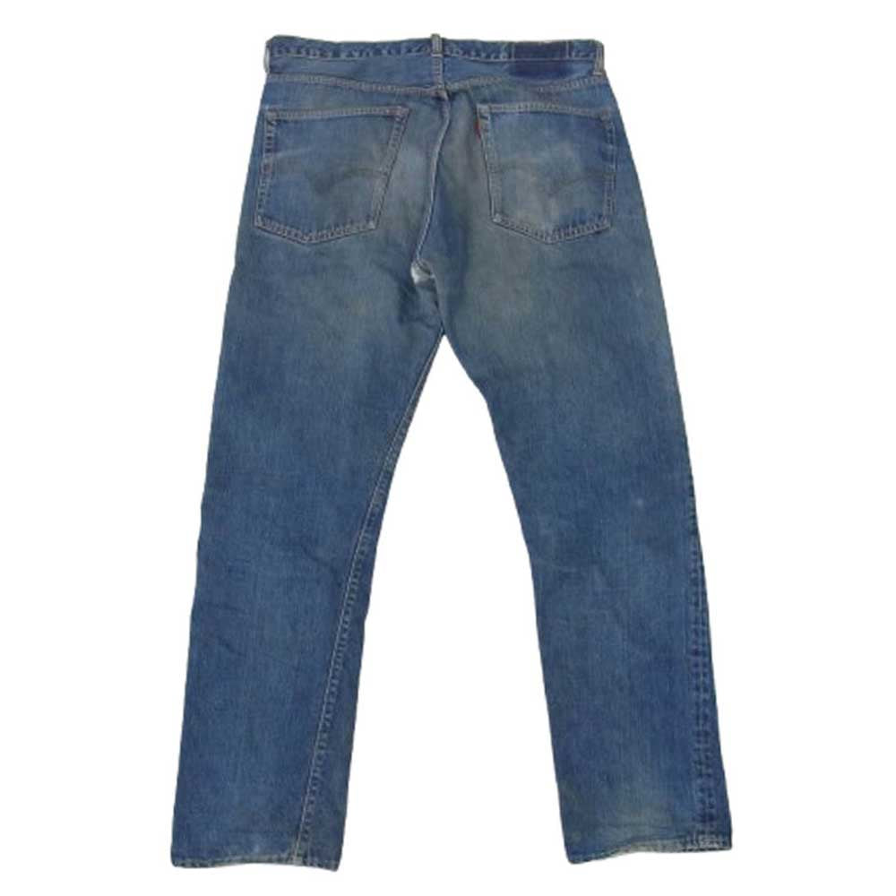 Levi's リーバイス 60s 70s 505 BIGE 並行ステッチ ボタン裏刻印5 42TALON サイド脇割り デニム パンツ インディゴブルー系【中古】