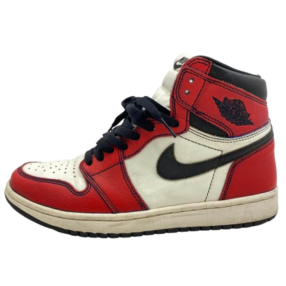 NIKE ナイキ CD6578-507 SB × Air Jordan 1 Retro High La To Chicago AJ1 エアジョーダン シカゴ ハイカット スニーカー レッド系 26.5cm【中古】