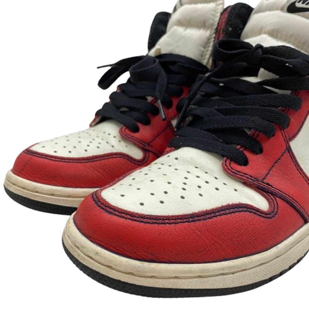 NIKE ナイキ CD6578-507 SB × Air Jordan 1 Retro High La To Chicago AJ1 エアジョーダン シカゴ ハイカット スニーカー レッド系 26.5cm【中古】