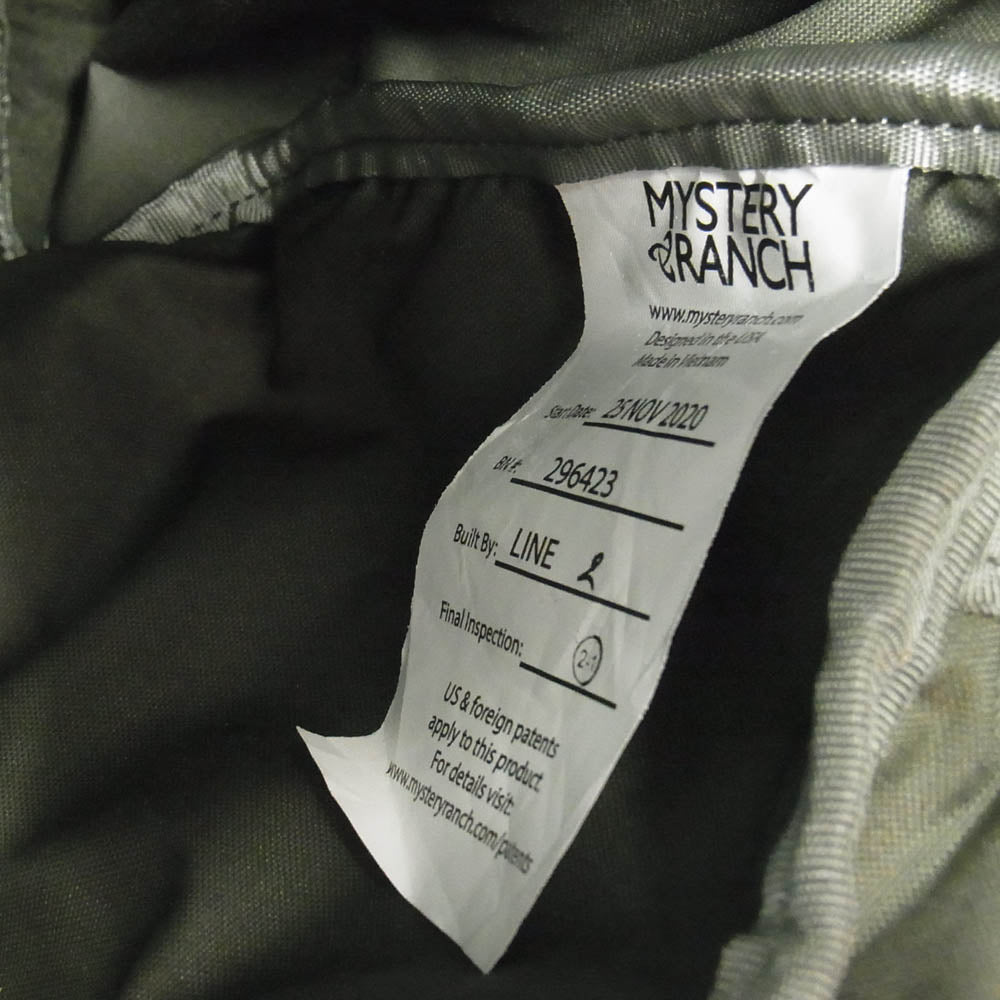 MYSTERY RANCH ミステリーランチ Rip RUCK 32 Foliage リップラック32 フォリッジ バックパック カーキ系【極上美品】【中古】
