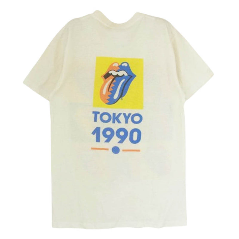 ローリングストーンズ Tシャツ 1990 東京 Lサイズ The Rolling Stones Vintage 90 T-shirt XL : Rolling Stones