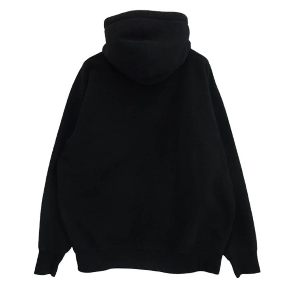 Supreme シュプリーム 22AW Double Hood Facemask Zip Up Hooded Sweatshirt ダブルフードフェイスマスク ジップアップ フーデッドスウェットシャツ パーカー ブラック系 L【中古】