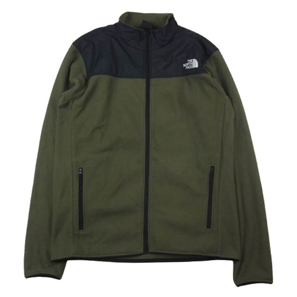 THE NORTH FACE ノースフェイス NL22304 Mountain Versa Micro Jacket マウンテン バーサ マイクロ ジャケット カーキ系 L【中古】
