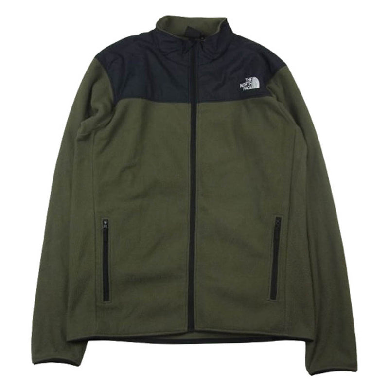 THE NORTH FACE ノースフェイス NL22304 Mountain Versa Micro Jacket マウンテン バーサ マイクロ ジャケット カーキ系 L【中古】