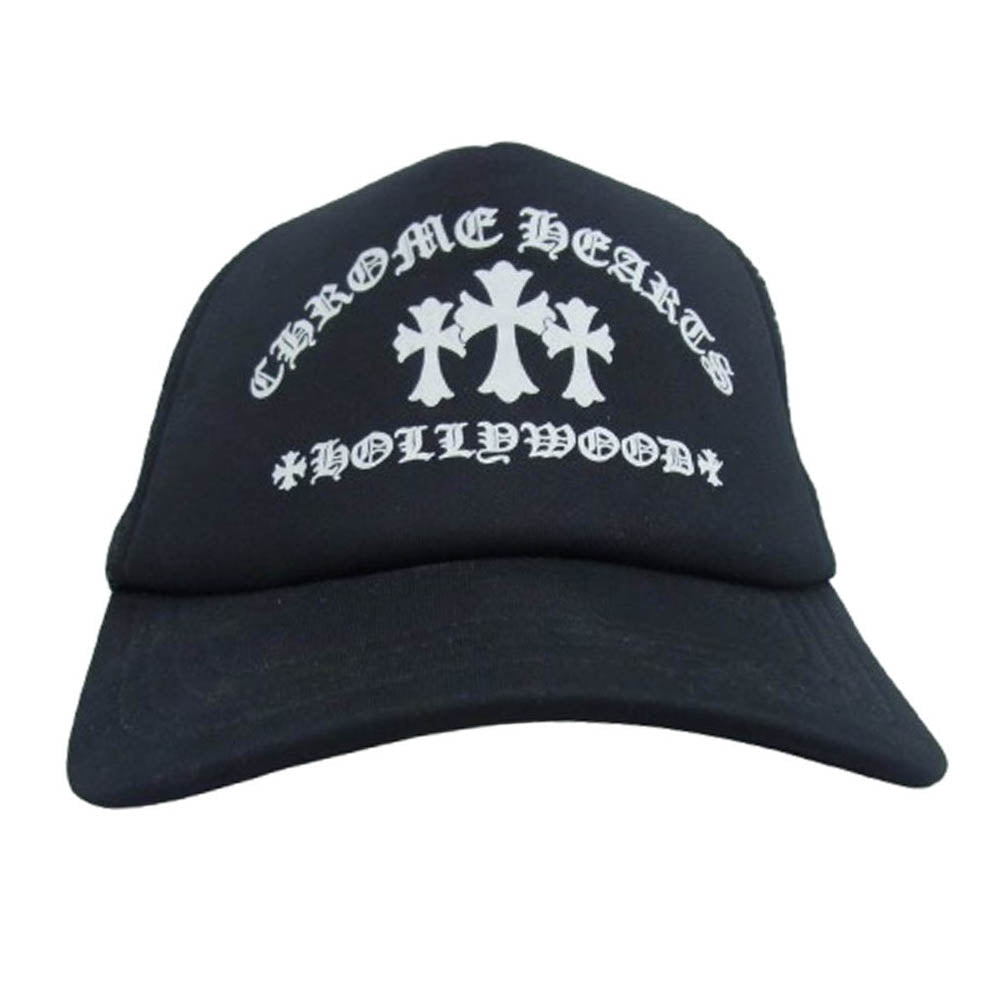 CHROME HEARTS クロムハーツ（原本無） TRUCKER CAP KING TACO BLACK キングタコ トラッカーキャップ ブラック系【中古】