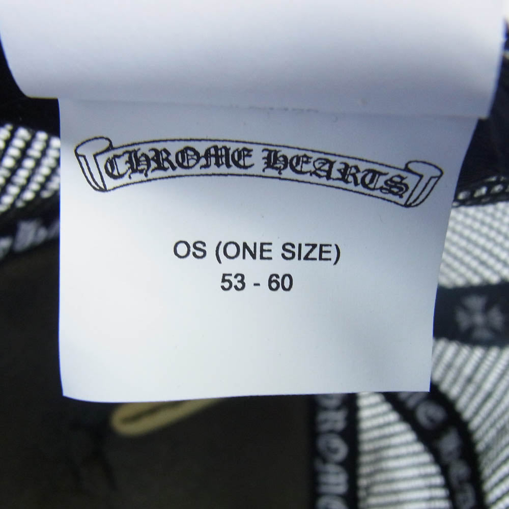 CHROME HEARTS クロムハーツ（原本無） TRUCKER CAP KING TACO BLACK キングタコ トラッカーキャップ ブラック系【中古】