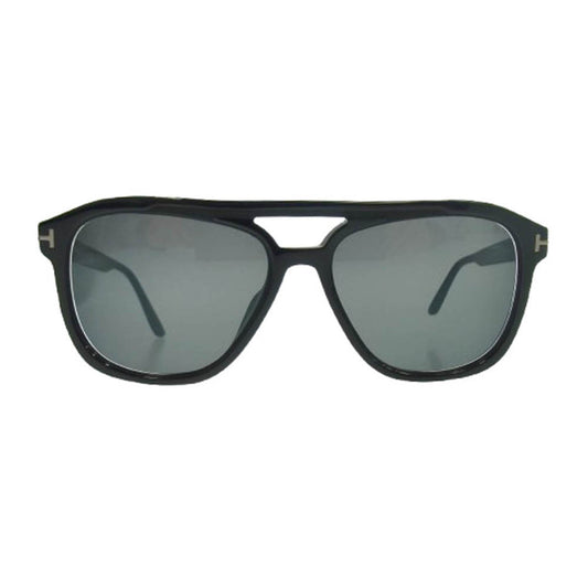 TOM FORD トムフォード Gerrard TF776-N 01A サングラス 度入りレンズ ブラック系 56□16　145【中古】
