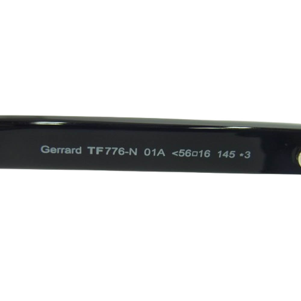 TOM FORD トムフォード Gerrard TF776-N 01A サングラス 度入りレンズ ブラック系 56□16　145【中古】