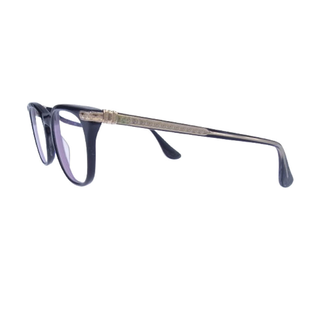 CHROME HEARTS クロムハーツ（原本無） WILLYWANKER 眼鏡 メガネ 度入りレンズ ブラック系 51□20-150【中古】