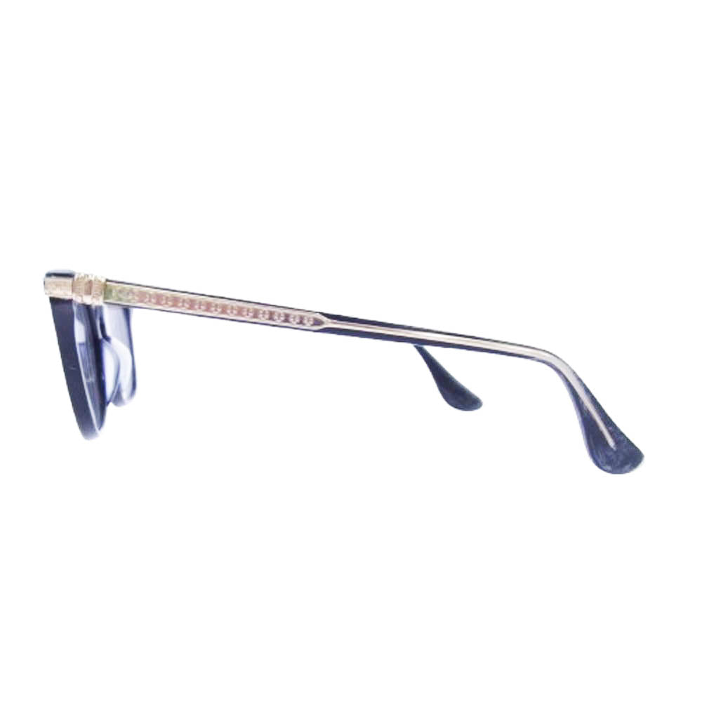CHROME HEARTS クロムハーツ（原本無） WILLYWANKER 眼鏡 メガネ 度入りレンズ ブラック系 51□20-150【中古】