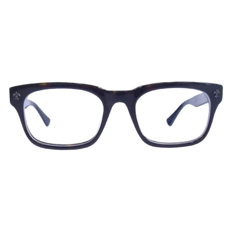 CHROME HEARTS クロムハーツ（原本無） GITTIN ANY？-A 眼鏡 メガネ 度入りレンズ【中古】