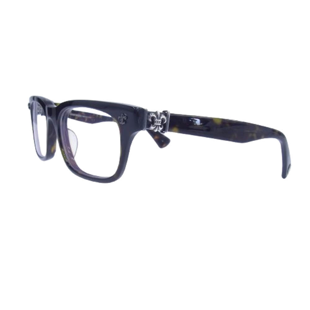 CHROME HEARTS クロムハーツ（原本無） GITTIN ANY？-A 眼鏡 メガネ 度入りレンズ【中古】