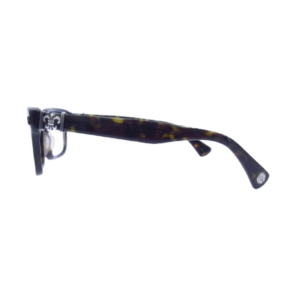 CHROME HEARTS クロムハーツ（原本無） GITTIN ANY？-A 眼鏡 メガネ 度入りレンズ【中古】