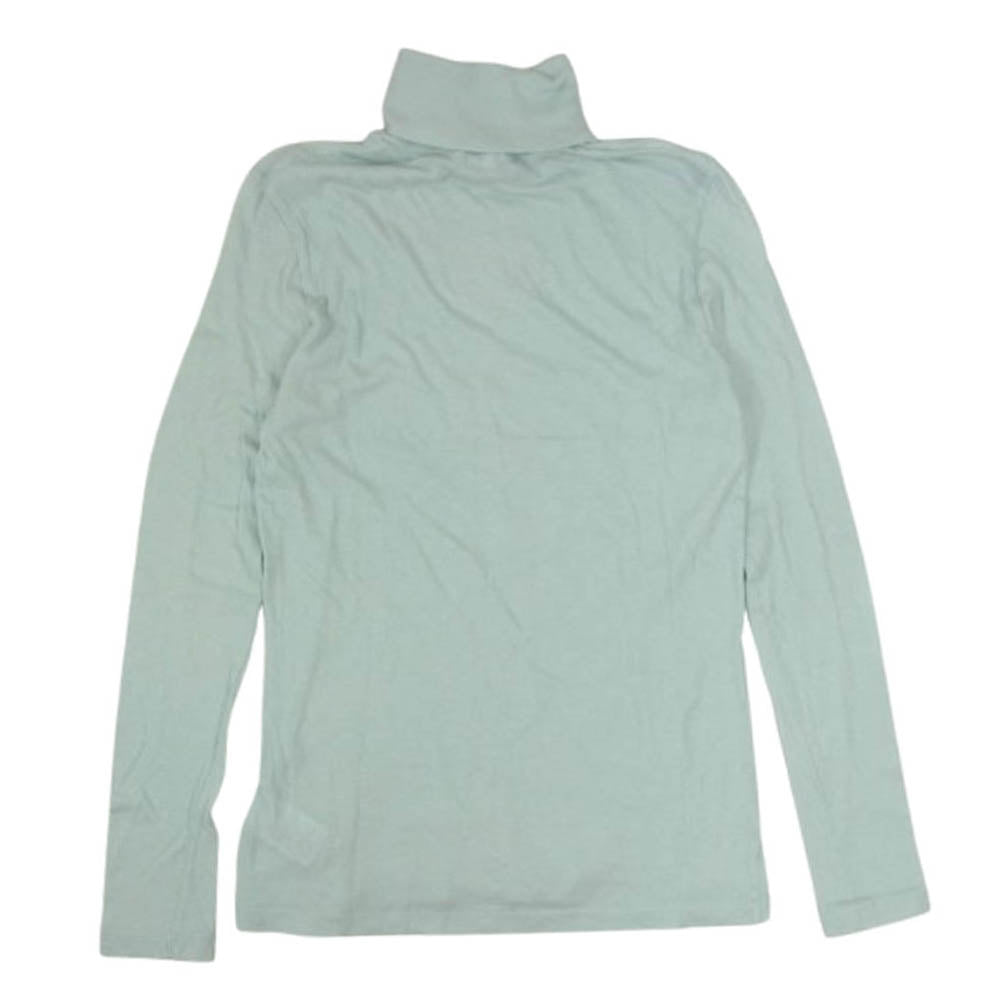 ギャルリーヴィー コットンカシミヤタートルネックプルオーバー　ハイネック セーター ライトブルー系 S【中古】