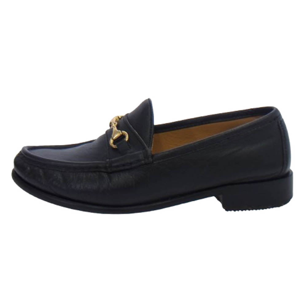 Daniele Lepori 18-093-230-0017-1-0 ビットローファー ホースビット ローファー ブラック系 36 1/2【中古】