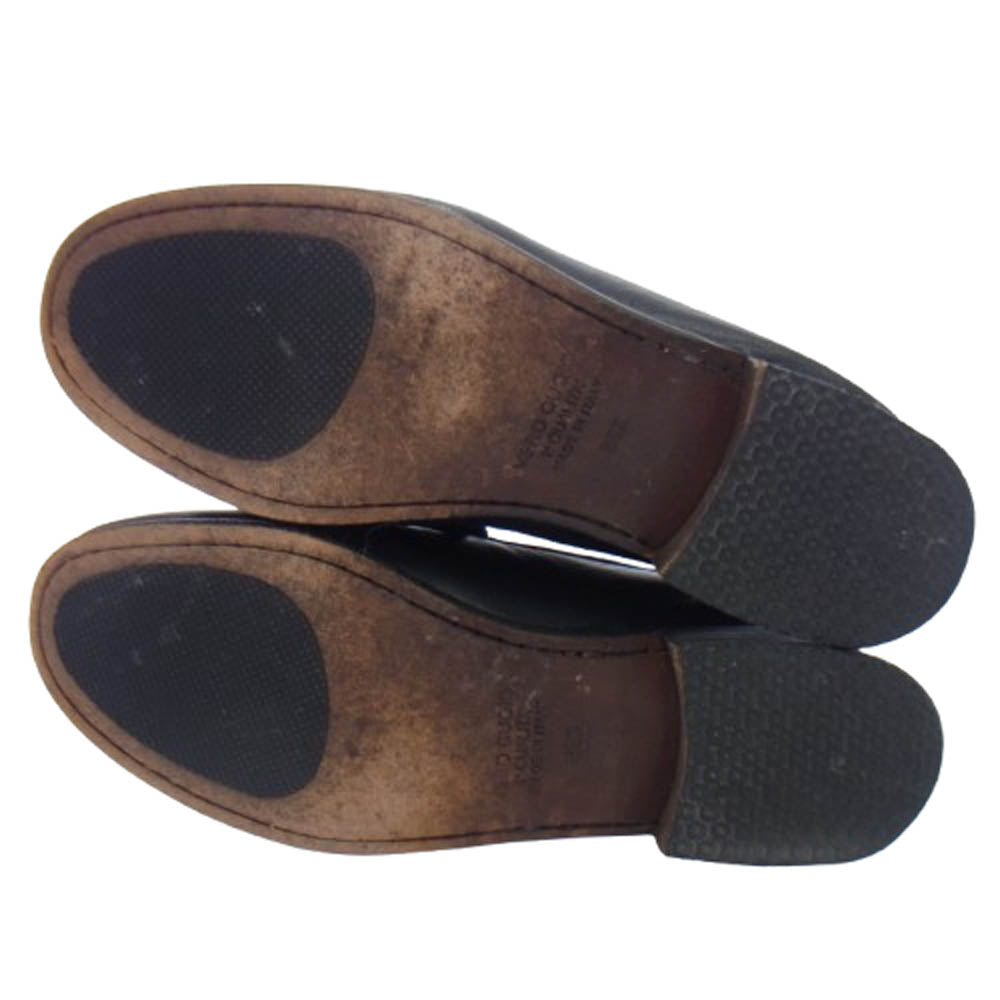 Daniele Lepori 18-093-230-0017-1-0 ビットローファー ホースビット ローファー ブラック系 36 1/2【中古】