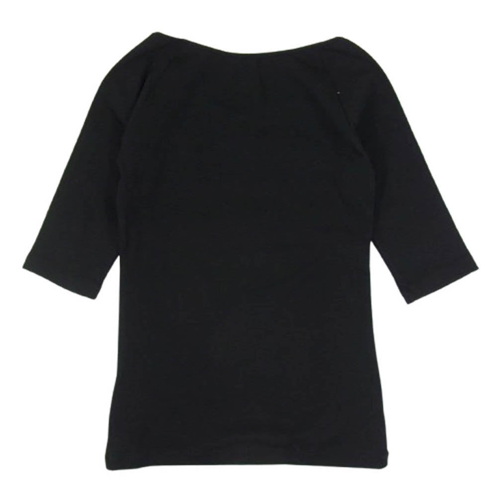 IENA イエナ カットソー Vネック トップス ブラック系 サイズ表記無【極上美品】【中古】