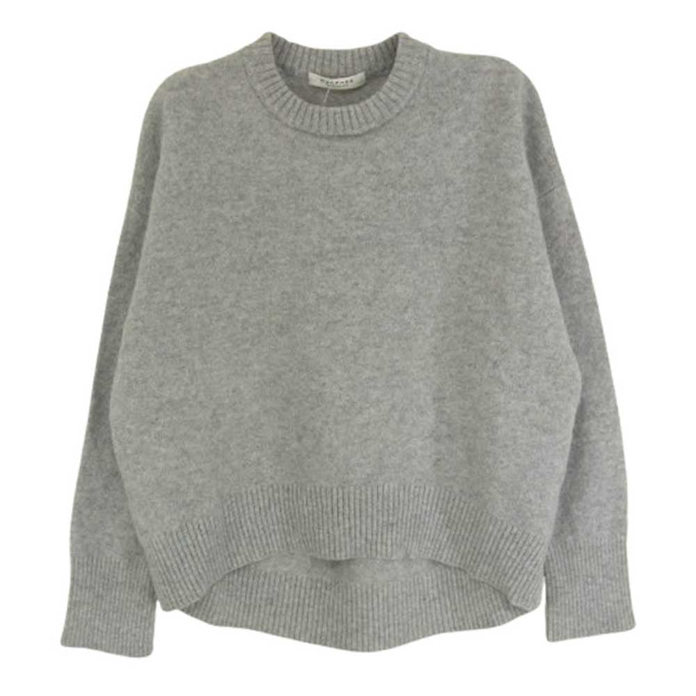 TOMORROWLAND トゥモローランド 950830 MACPHEE ラムカシミヤ クルーネックプルオーバー グレー系 S【中古】