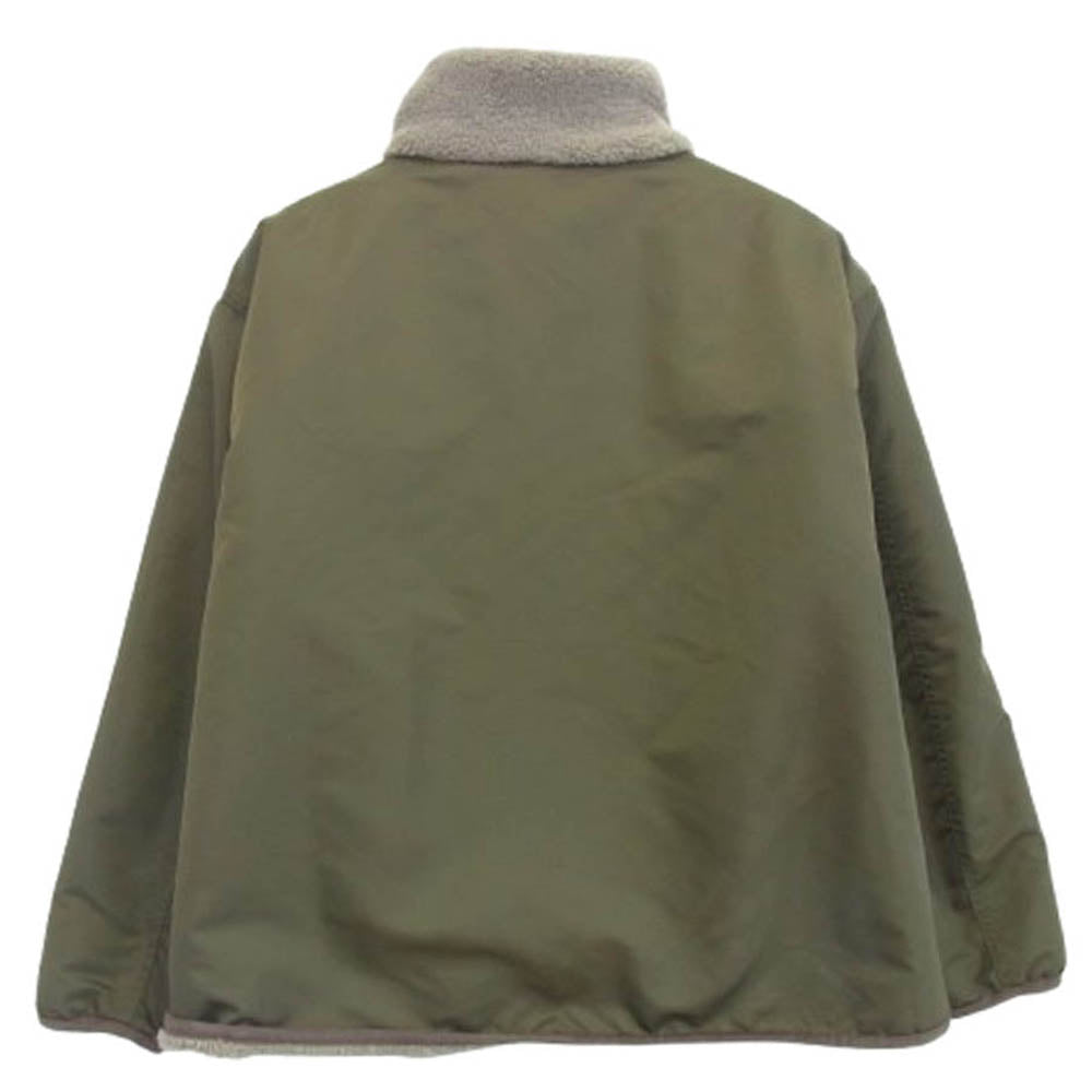 Plage プラージュ 21AW reversible boa ブルゾン リバーシブル フリースジャケット ライトブラウン系 38【美品】【中古】