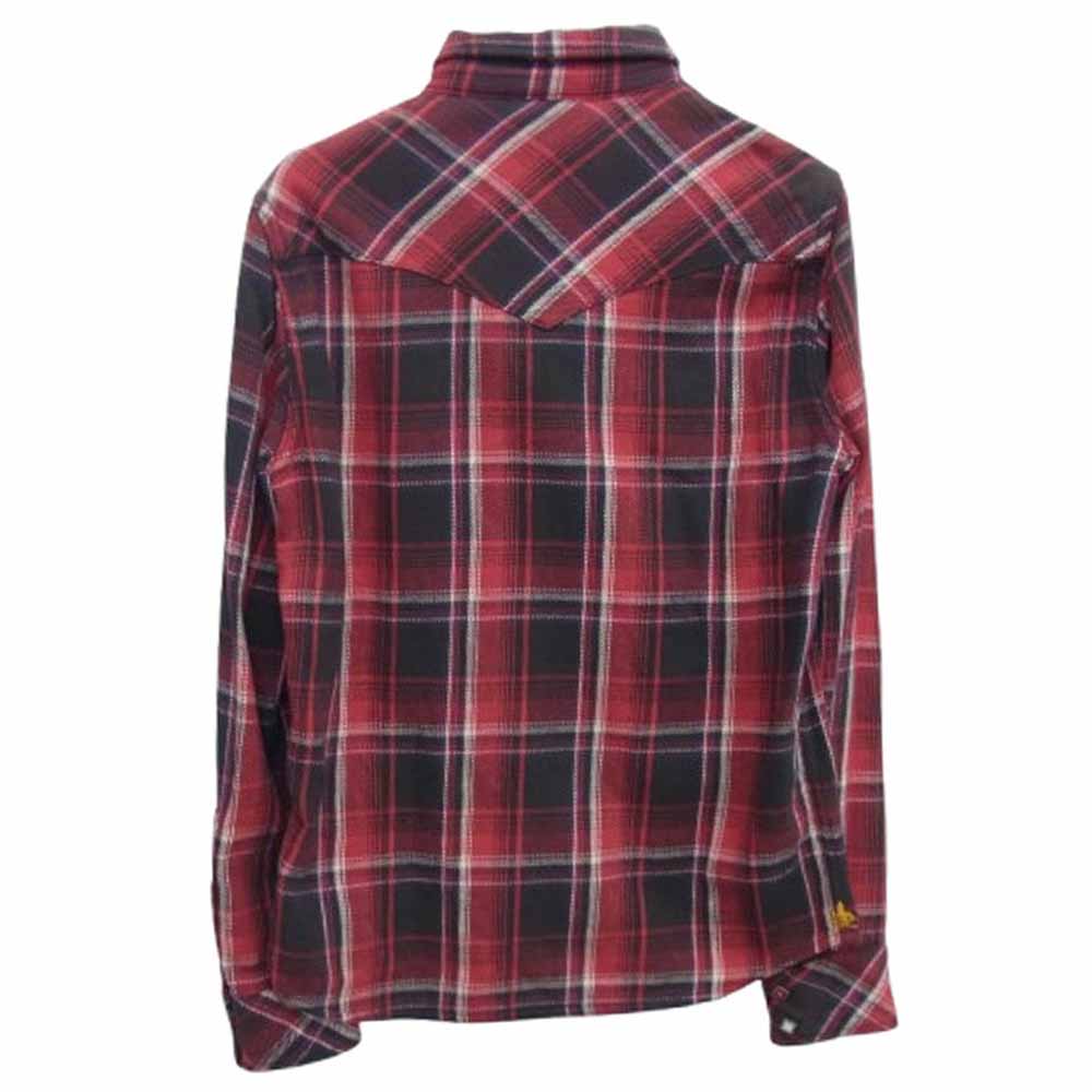 HYSTERIC GLAMOUR ヒステリックグラマー ヒステリックグラマー ネルシャツ レッド系 M【中古】