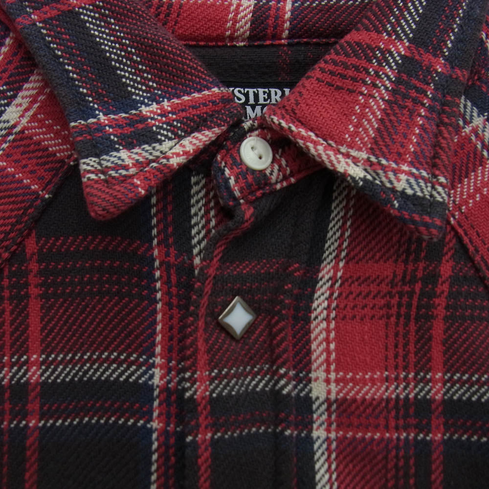 HYSTERIC GLAMOUR ヒステリックグラマー ヒステリックグラマー ネルシャツ レッド系 M【中古】