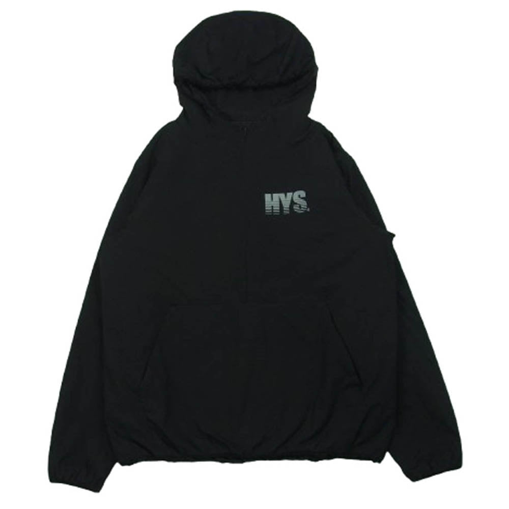 HYSTERIC GLAMOUR ヒステリックグラマー 18AW 02183AB06 プリマロフト ナイロン フーデッド プルオーバー 中綿 ジャケット ブラック系 M【中古】