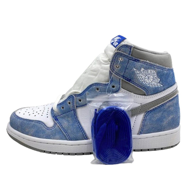 NIKE ナイキ 555088-402 【フェイクバスターズ鑑定済】Air Jordan 1 High OG Hyper Royal エアジョーダン1 ハイ OG ハイパーロイヤル ライトブルー系 27cm【極上美品】【中古】