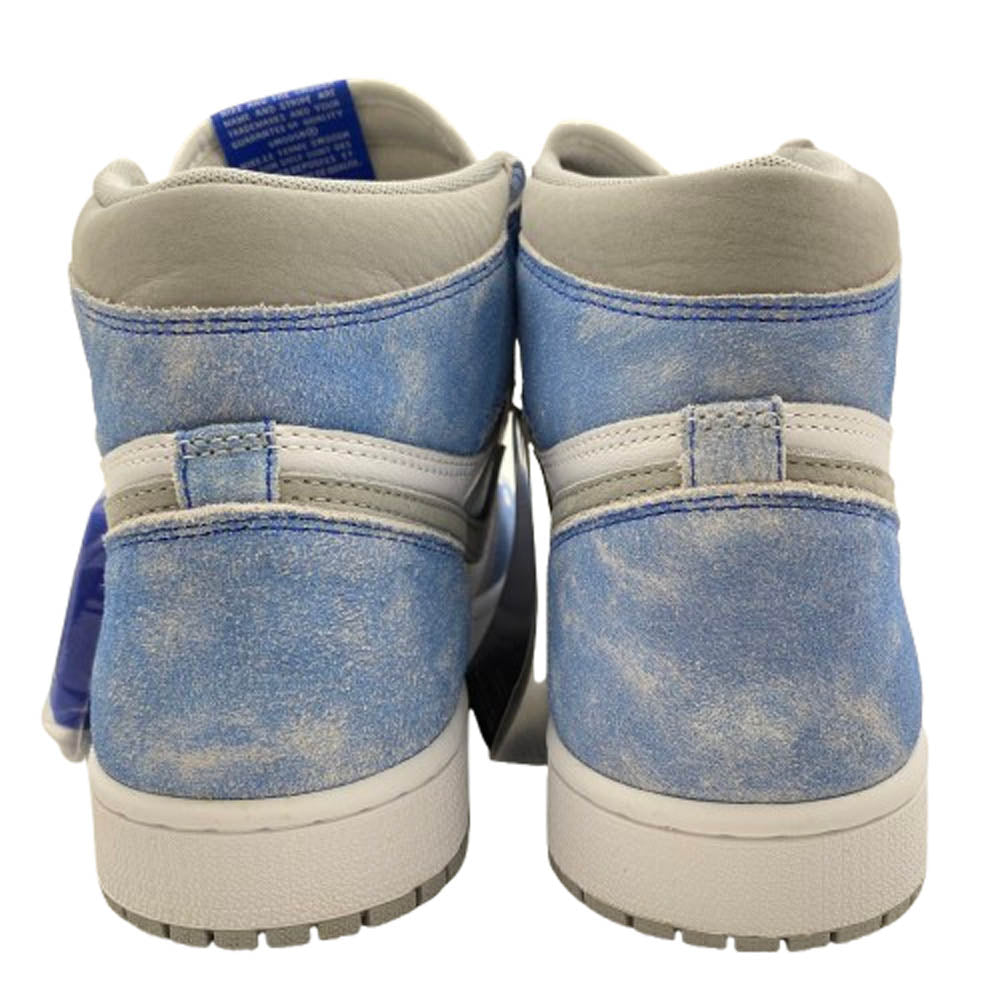 NIKE ナイキ 555088-402 【フェイクバスターズ鑑定済】Air Jordan 1 High OG Hyper Royal エアジョーダン1 ハイ OG ハイパーロイヤル ライトブルー系 27cm【極上美品】【中古】