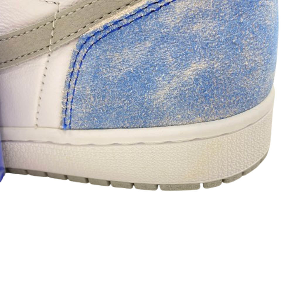 NIKE ナイキ 555088-402 【フェイクバスターズ鑑定済】Air Jordan 1 High OG Hyper Royal エアジョーダン1 ハイ OG ハイパーロイヤル ライトブルー系 27cm【極上美品】【中古】